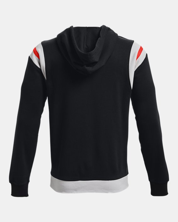 Men's UA Rival Fleece Alma Mater Full-Zip Hoodie, Black, pdpMainDesktop image number 5